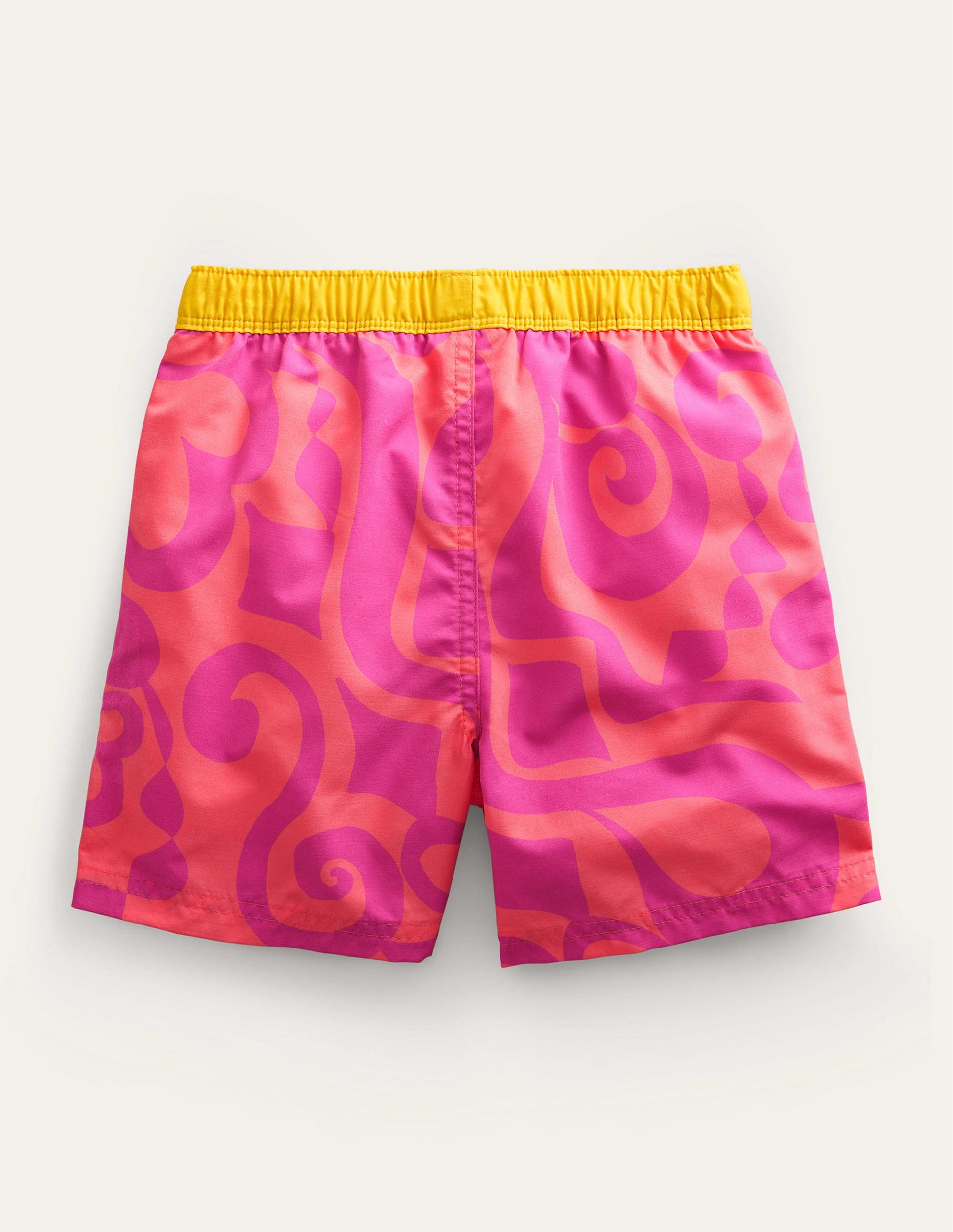 Swim Shorts-Peach Punch Summer Stencil-2