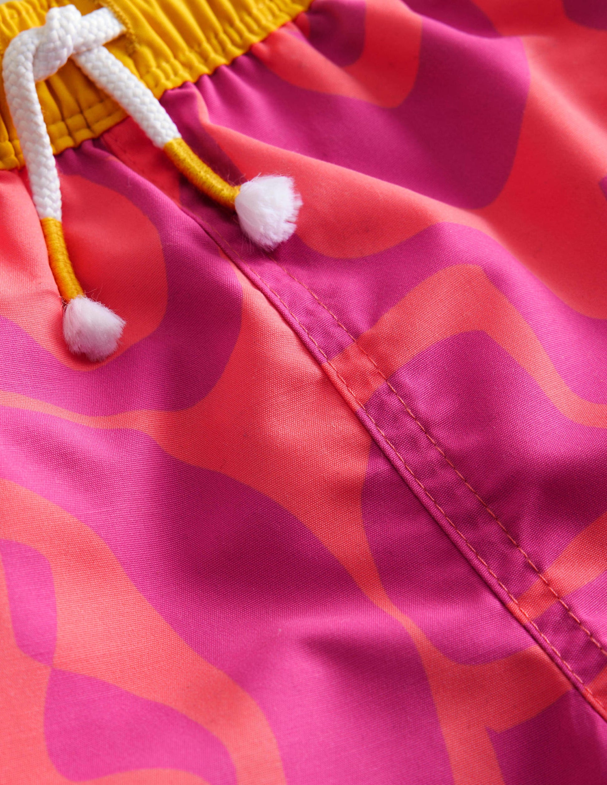 Swim Shorts-Peach Punch Summer Stencil-3