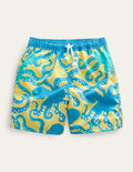 Swim Shorts-Sweetcorn Octopus