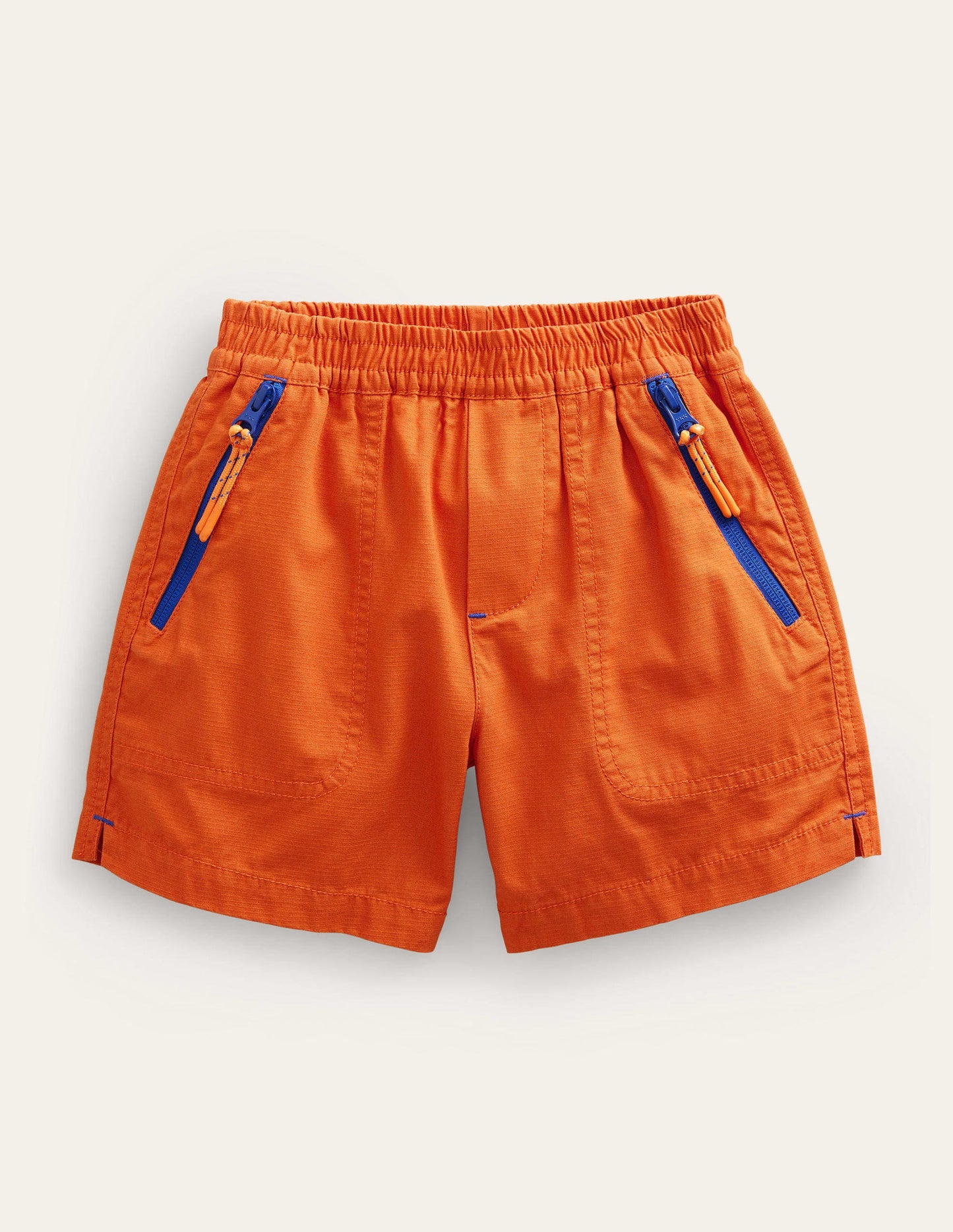 Utility Ripstop Shorts-Kumquat Orange