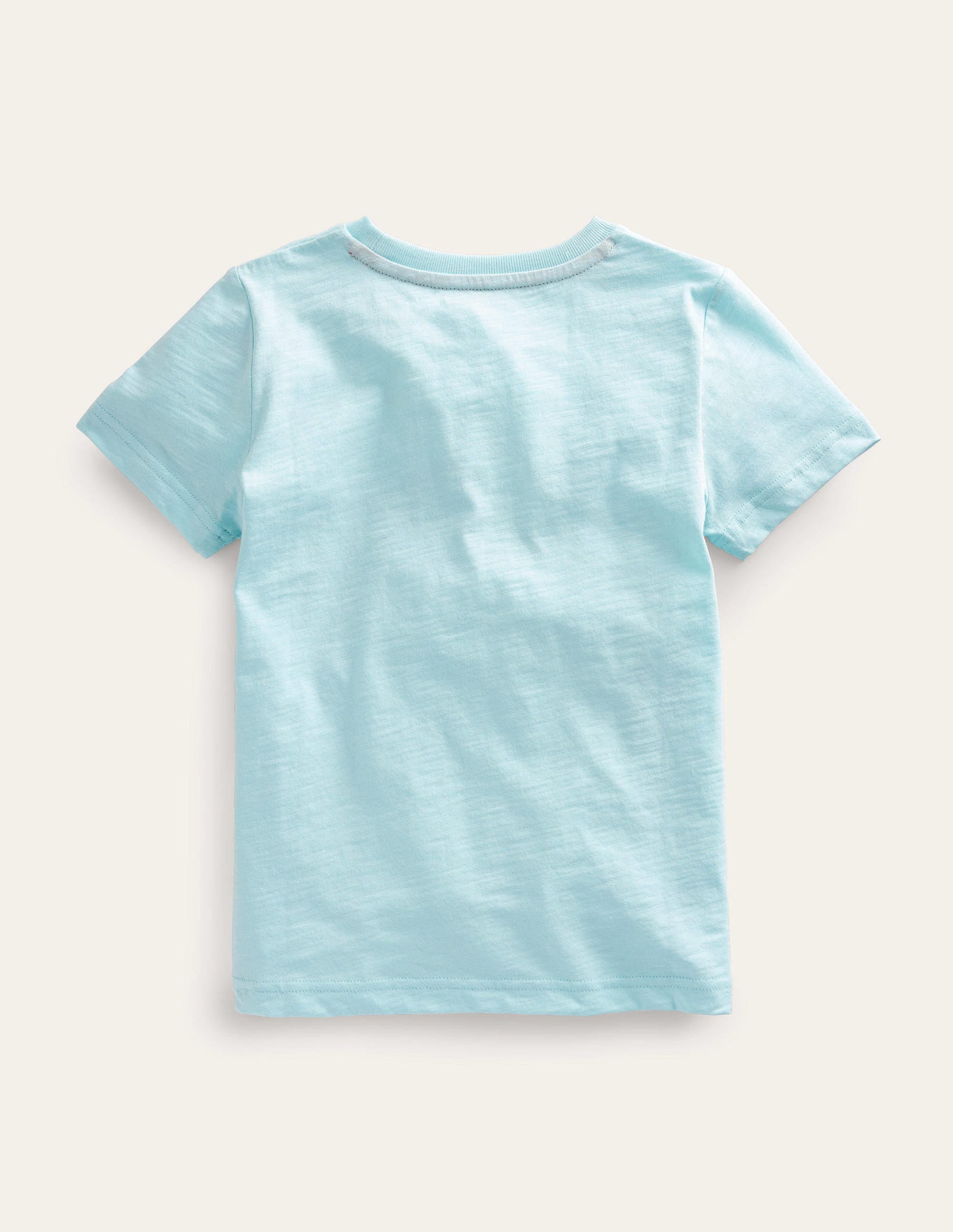 Glow-in-the-dark T-shirt-Iced Aqua Blue Shark - Image 2