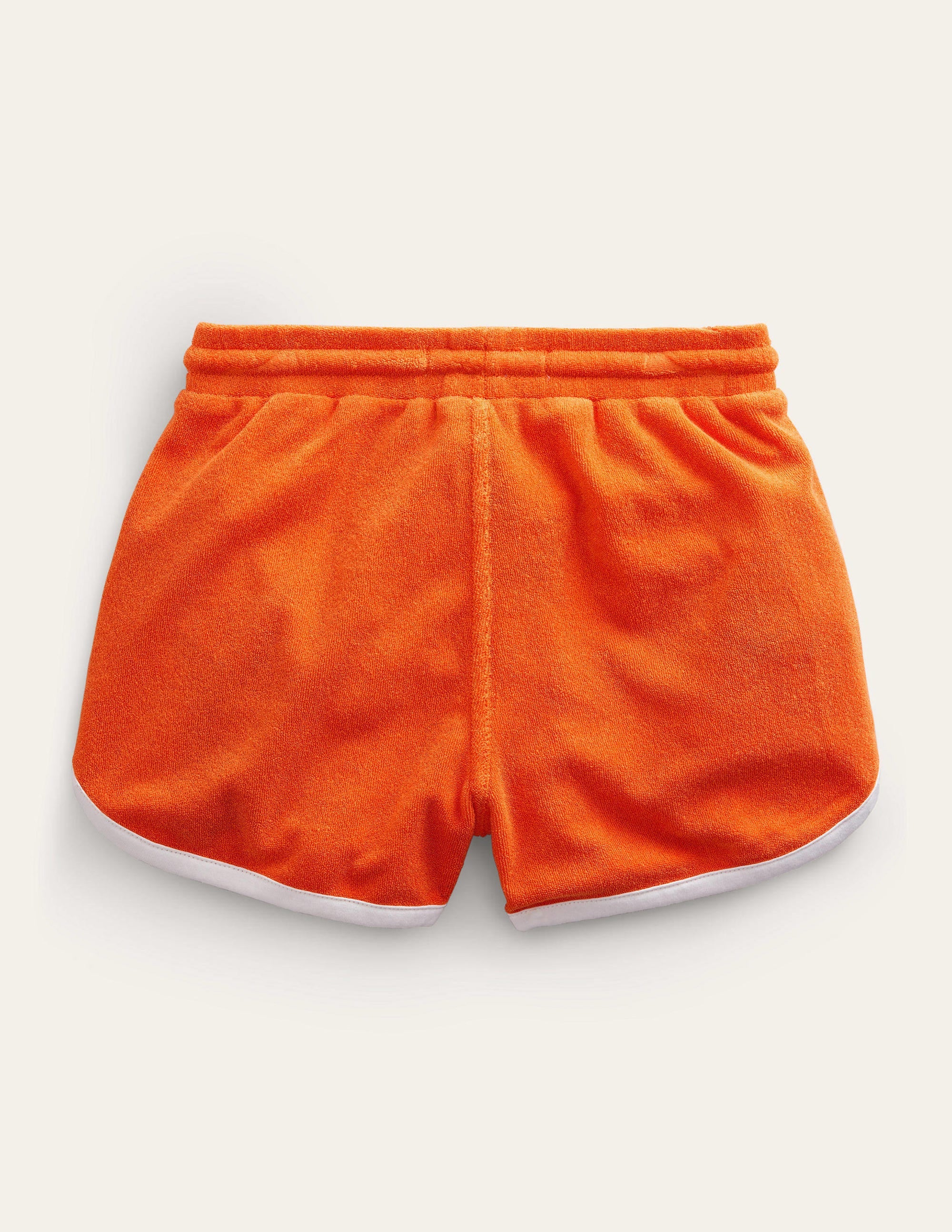 Retro Jersey Shorts-Fire Opal Orange - Image 2