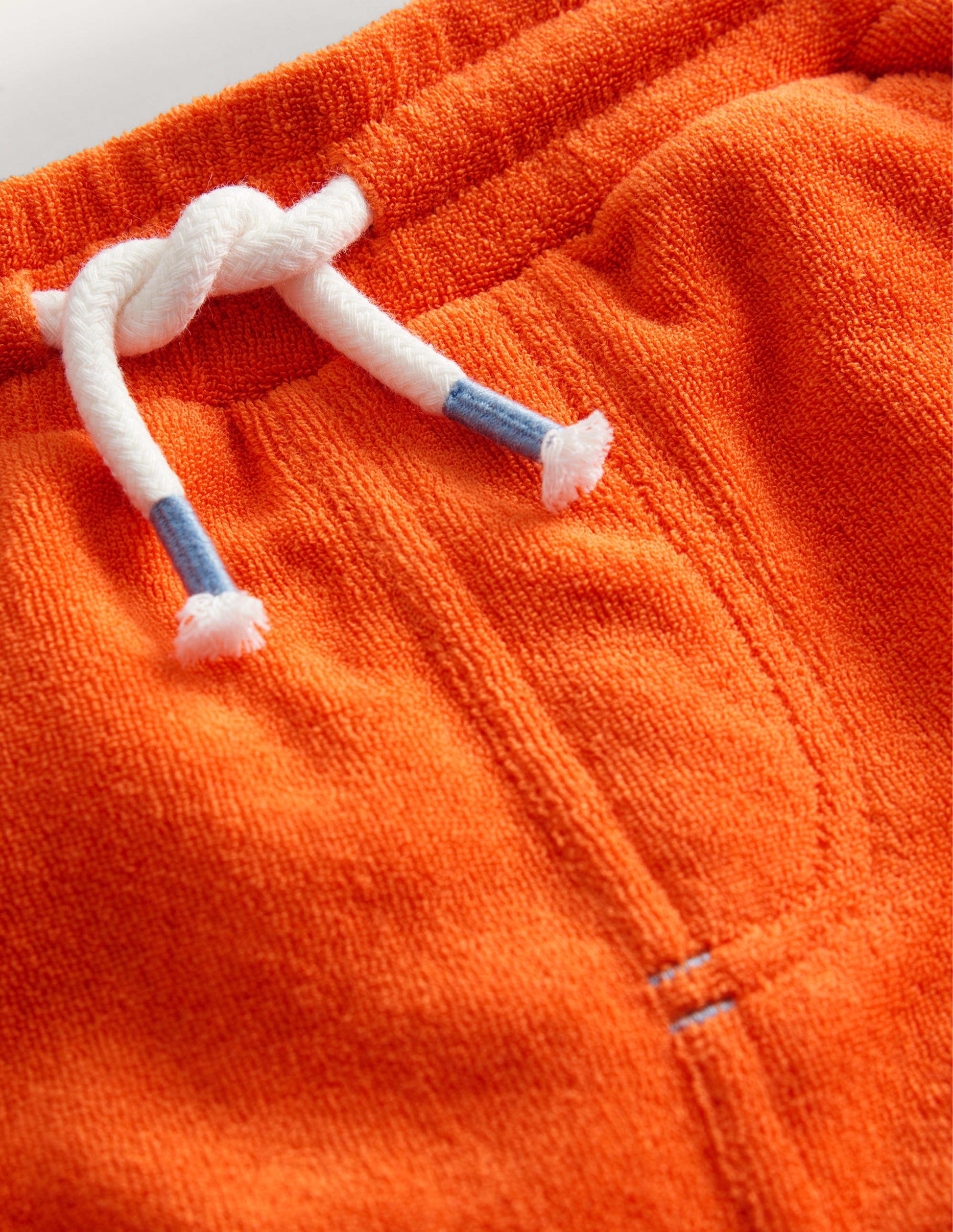 Retro Jersey Shorts-Fire Opal Orange-3