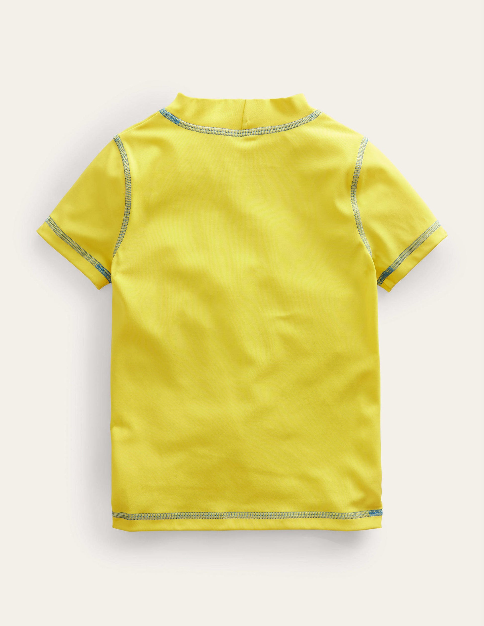 Short Sleeve Rash Vest-Gooseberry Yellow-2