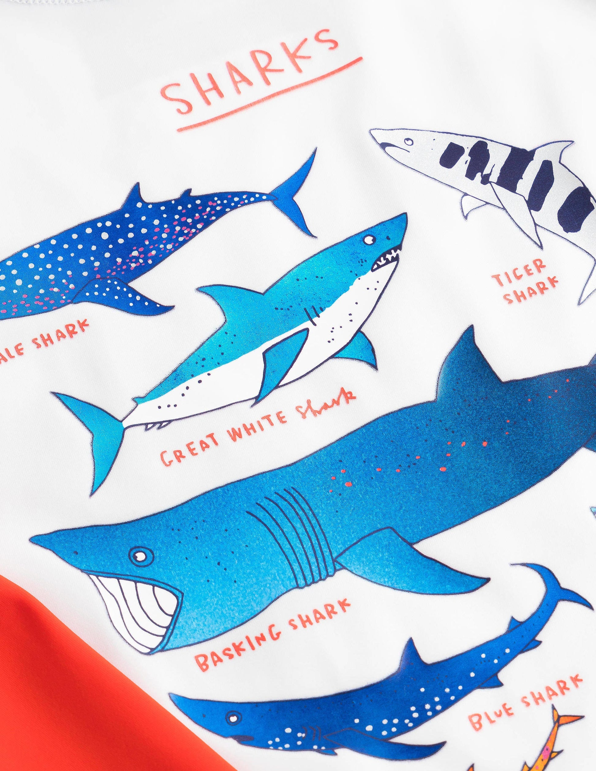 Fun Rash Vest-Foil Sharks-3
