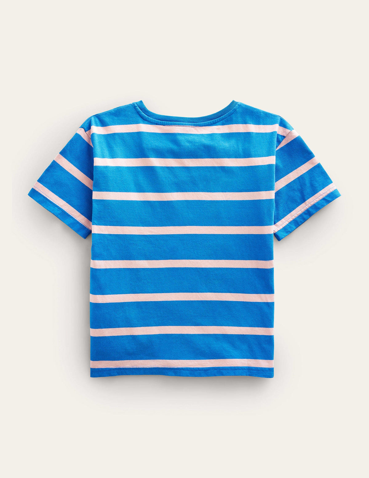 Relaxed T-shirt-Provence Blue/Pink - Image 2