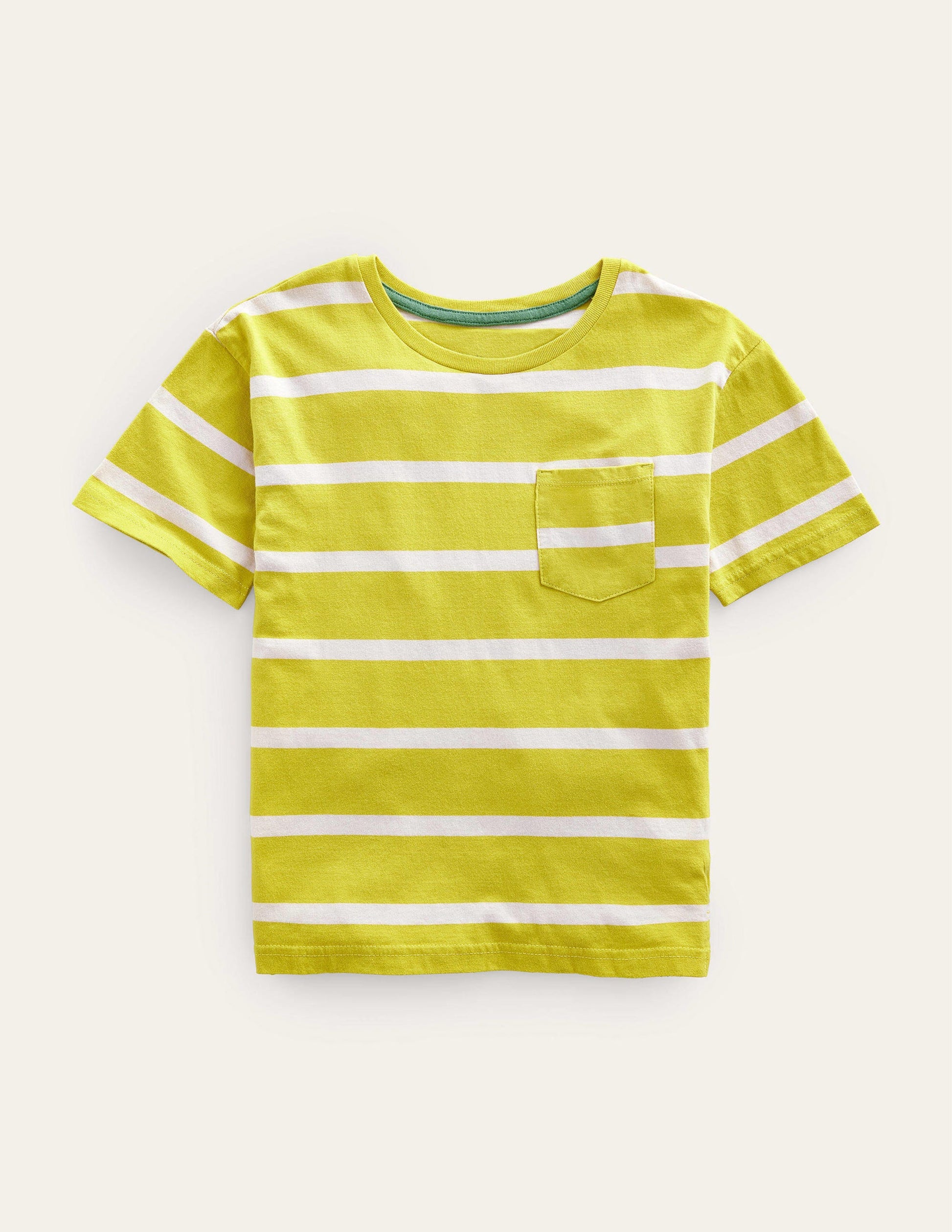Relaxed T-shirt-Gooseberry Yellow/Vanilla Pod-1