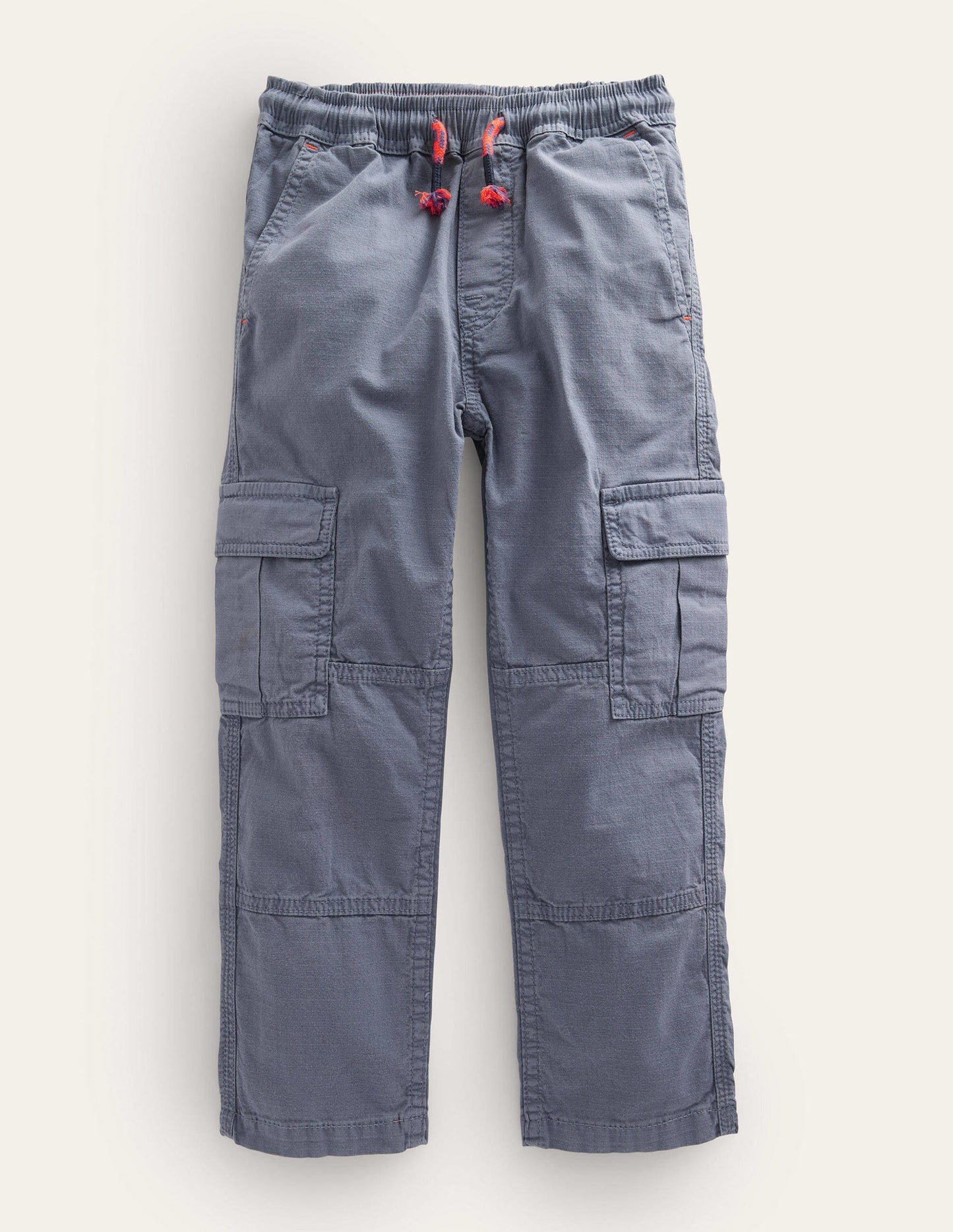 Cargo Pull-on Trousers-Cobble Grey