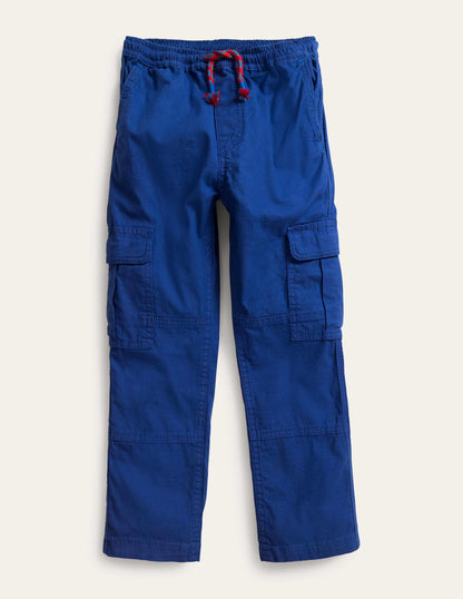 Cargo Pull-on Trousers-Starboard Blue-1