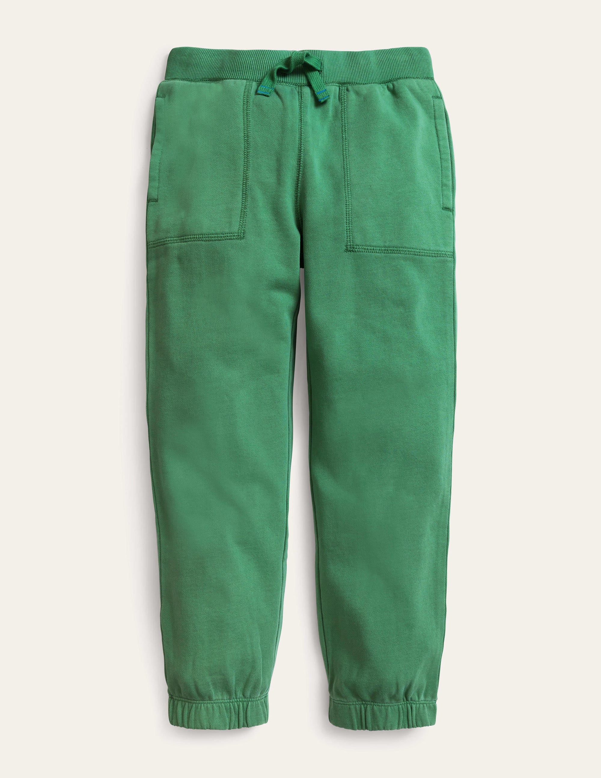 Garment Dye Track Joggers-Deep Grass Green - Image 1