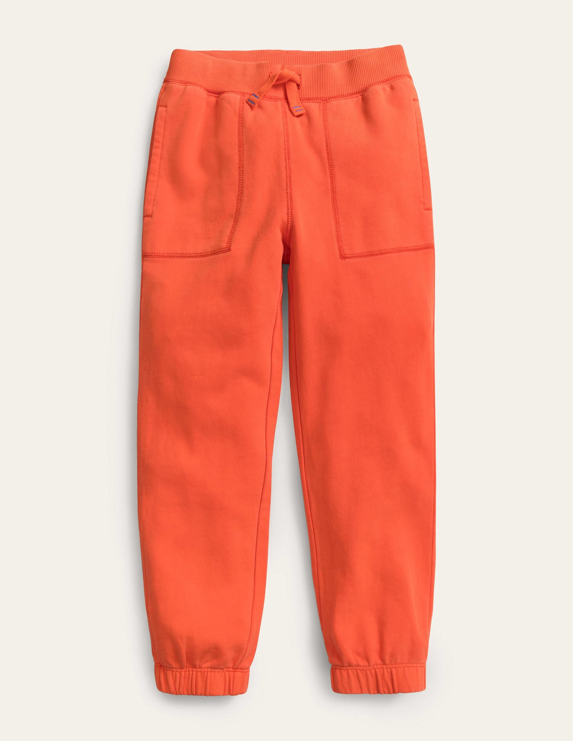 Garment Dye Track Joggers-Mandarin Orange - Image 1