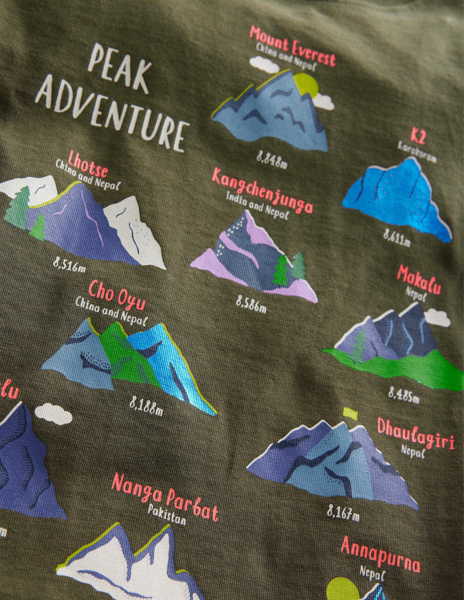 Graphic Education T-shirt-Classic Khaki Volcanos-3