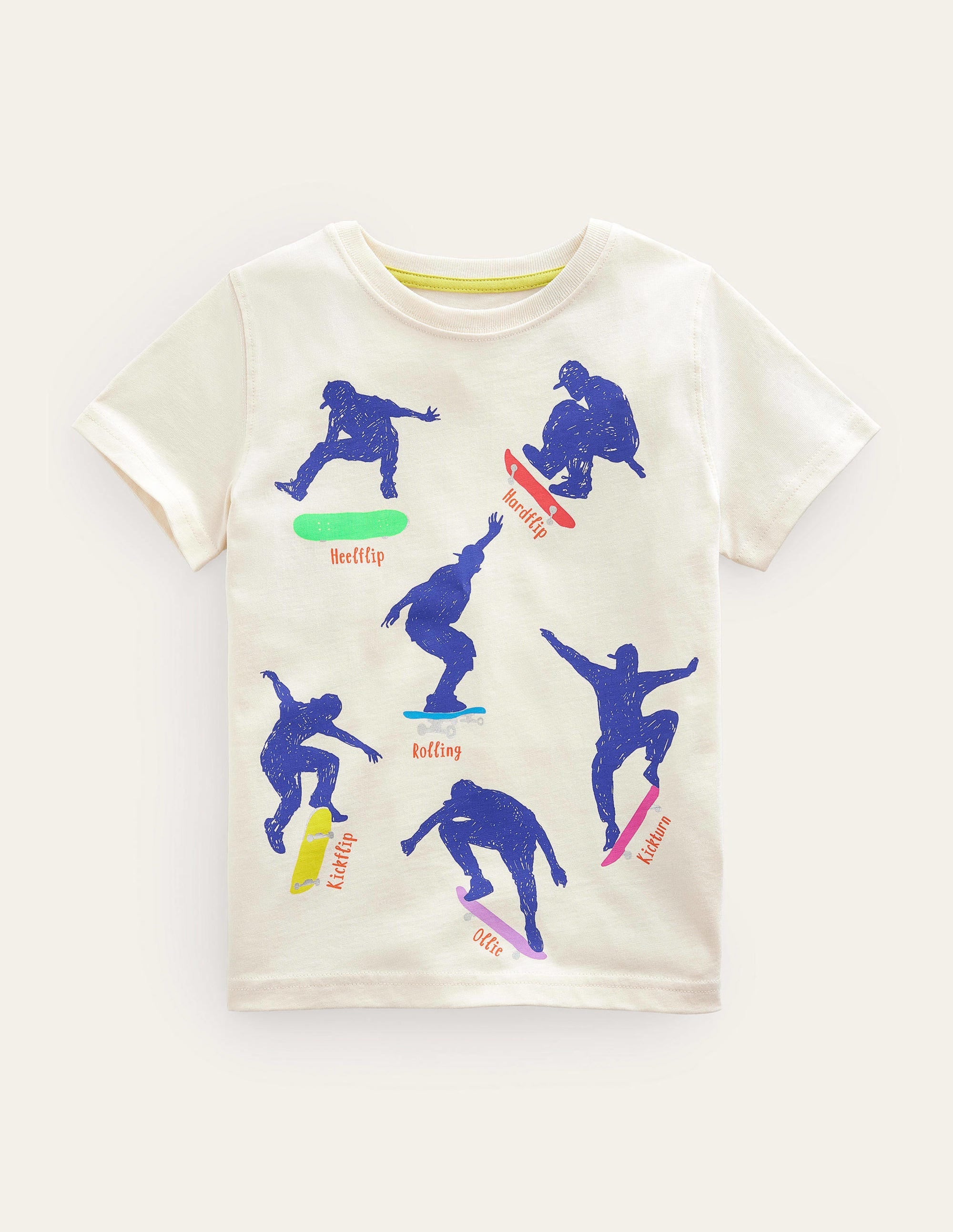 Graphic Education T-shirt-Vanilla Pod Skaters - Image 1