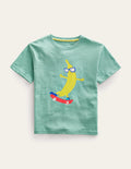 Printed Humour T-shirt-Hot Spring Banana