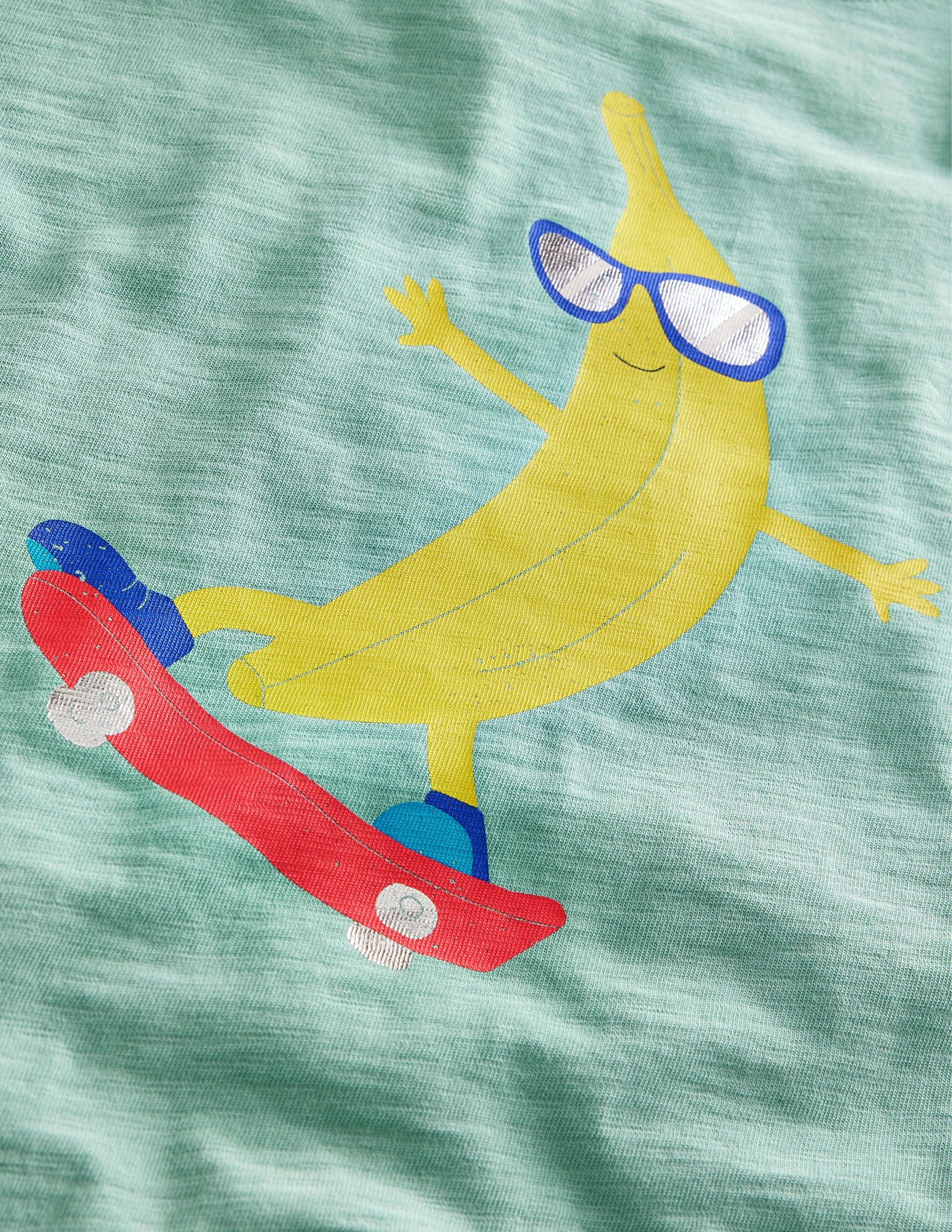 Printed Humour T-shirt-Hot Spring Banana - Image 3