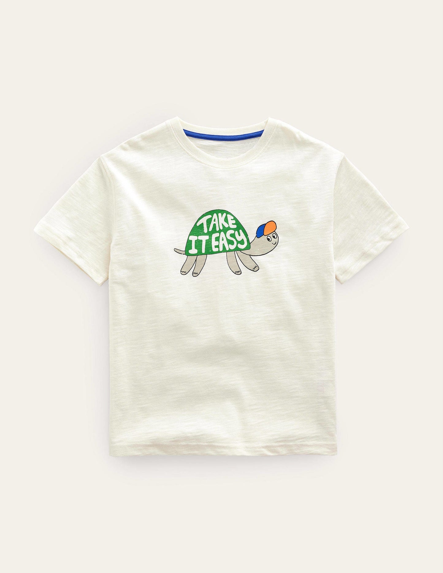 Printed Humour T-shirt-Vanilla Pod Turtle