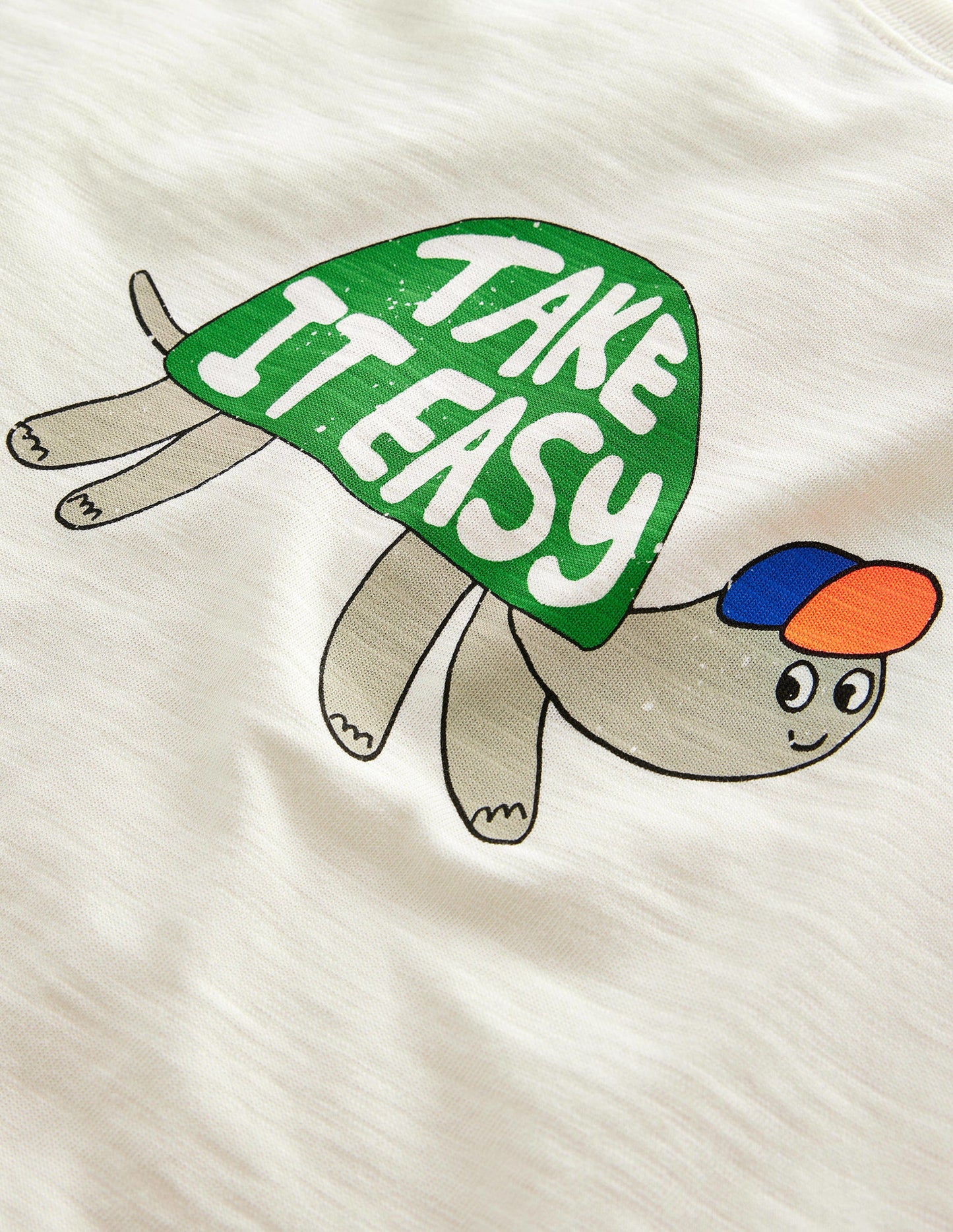 Printed Humour T-shirt-Vanilla Pod Turtle
