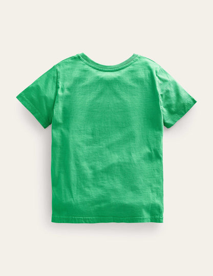 Easter Appliqué T-shirt-Aloe Green Easter-4