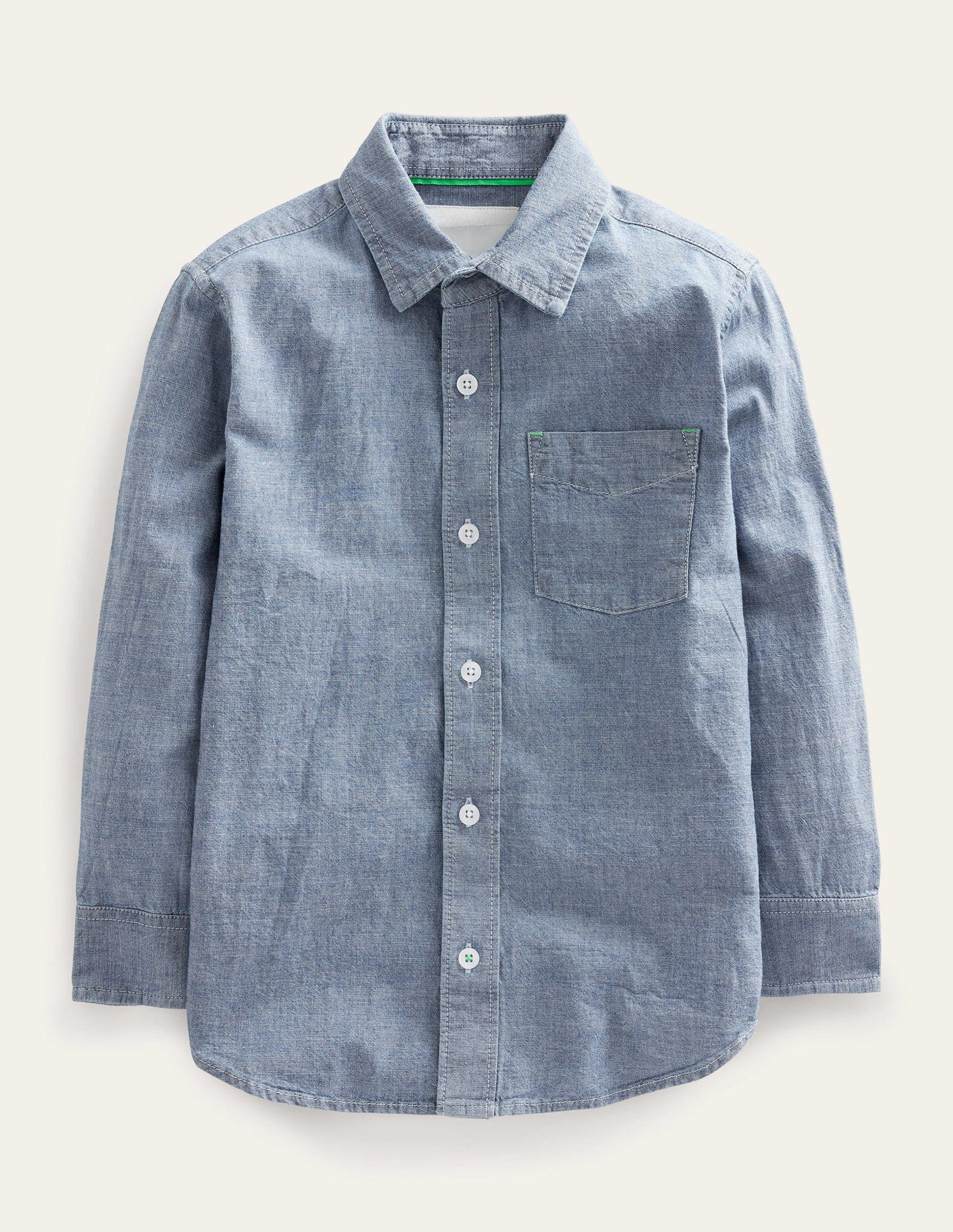 Chambray Shirt-Light Chambray-1