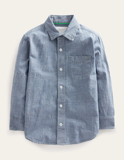 Chambray Shirt-Light Chambray-1