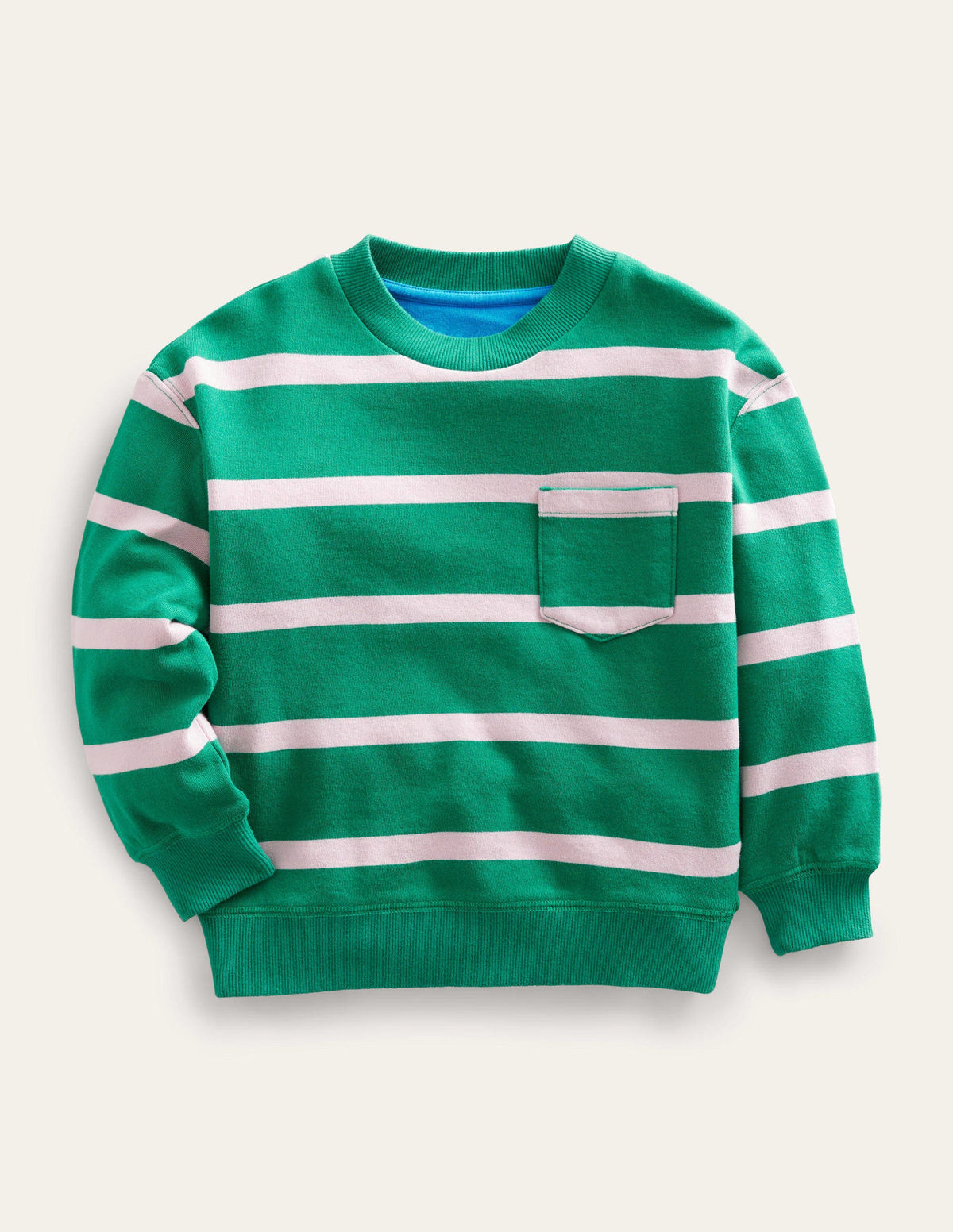 Printed Sweatshirt-French Pink/Shady Glade-1