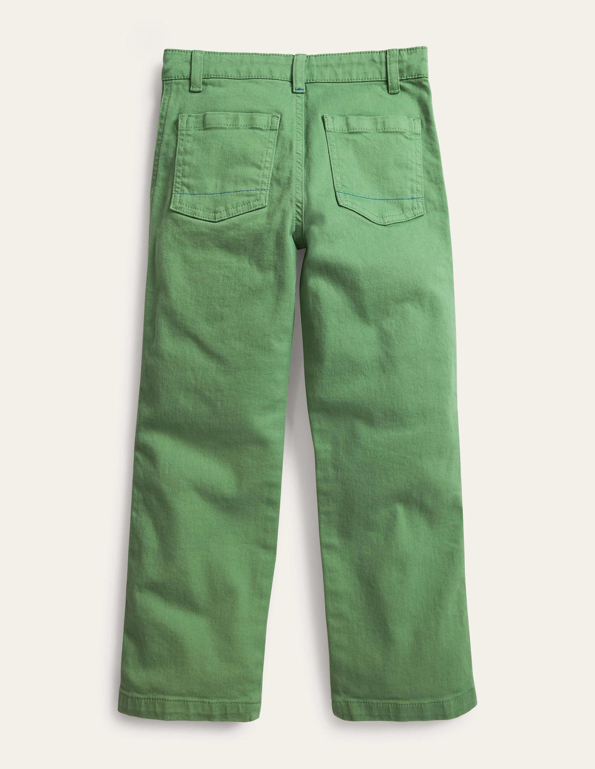 Relaxed Pocket Trousers-Deep Grass Green - Image 2