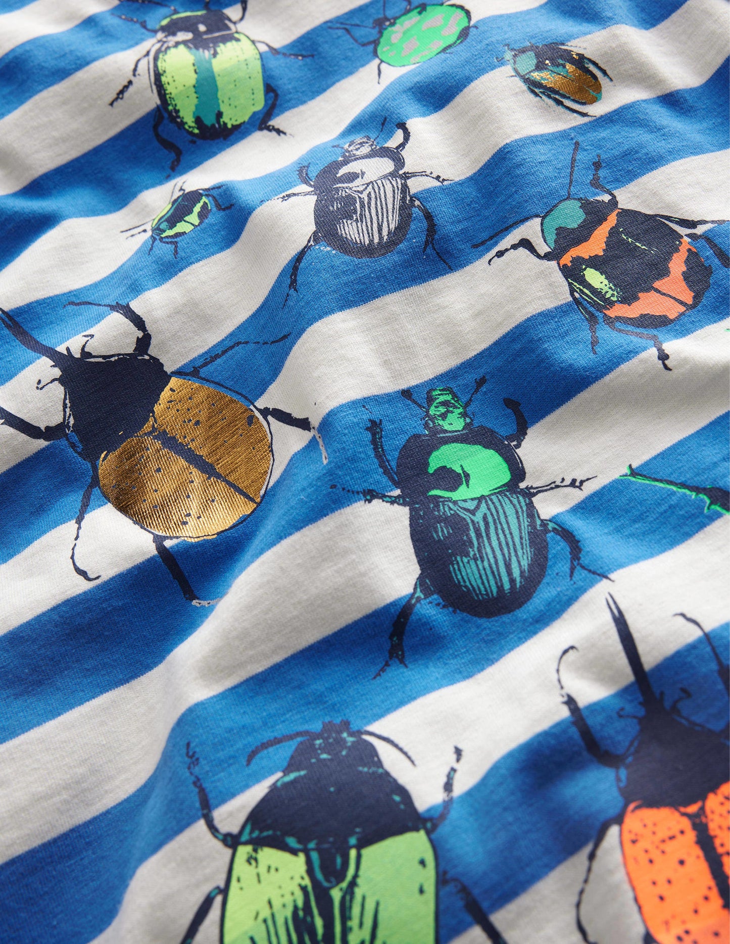 Photographic T-shirt-Blue Bug T-Shirt