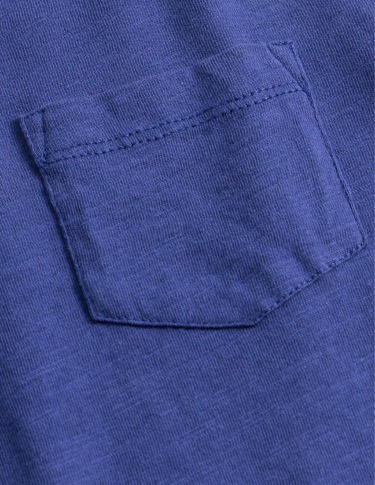 Long-sleeved Washed T-shirt-Starboard Blue-3