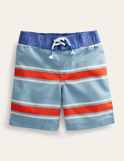 Board Shorts-Tourmaline, Fire Opal Stripe-1