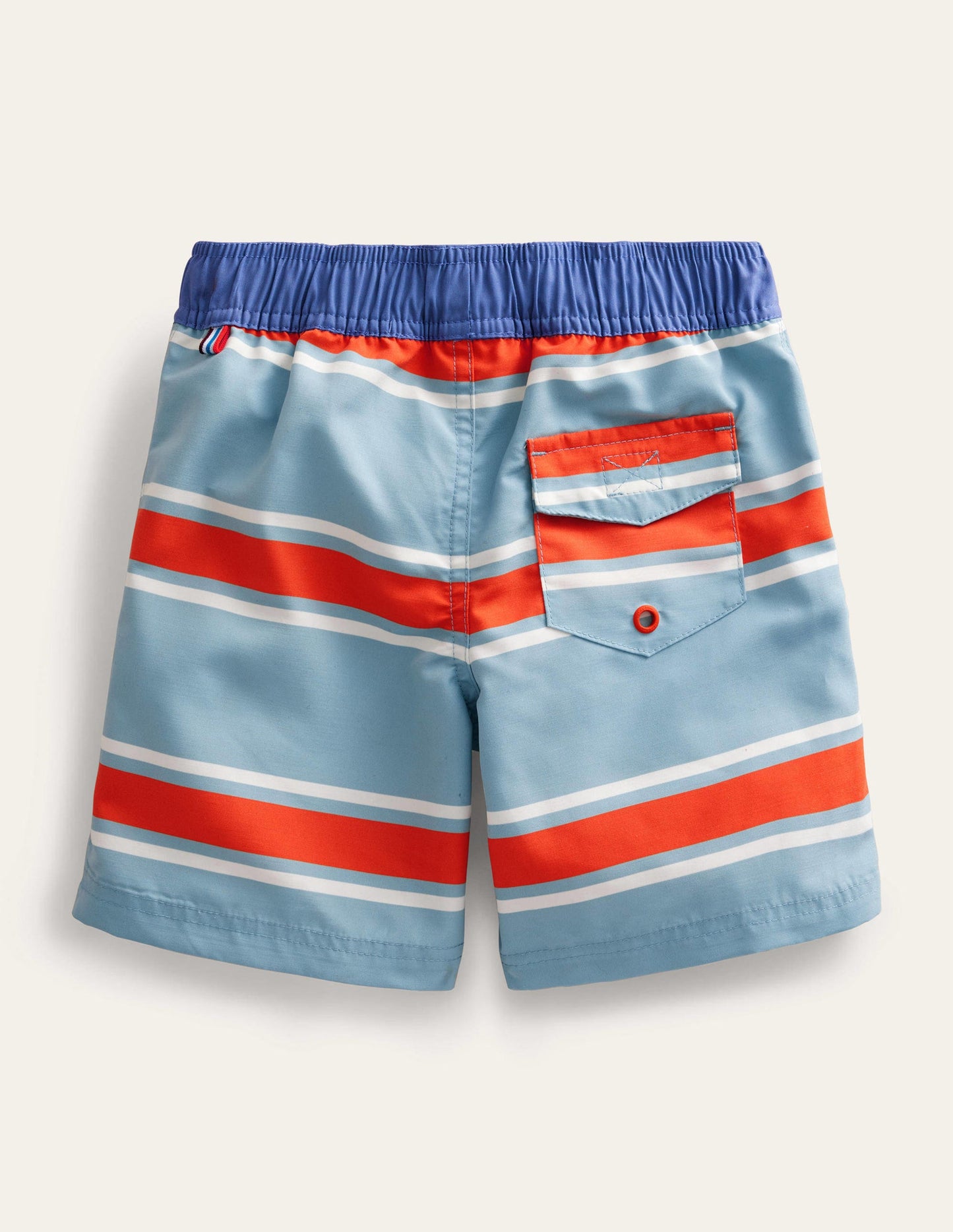 Board Shorts-Tourmaline, Fire Opal Stripe