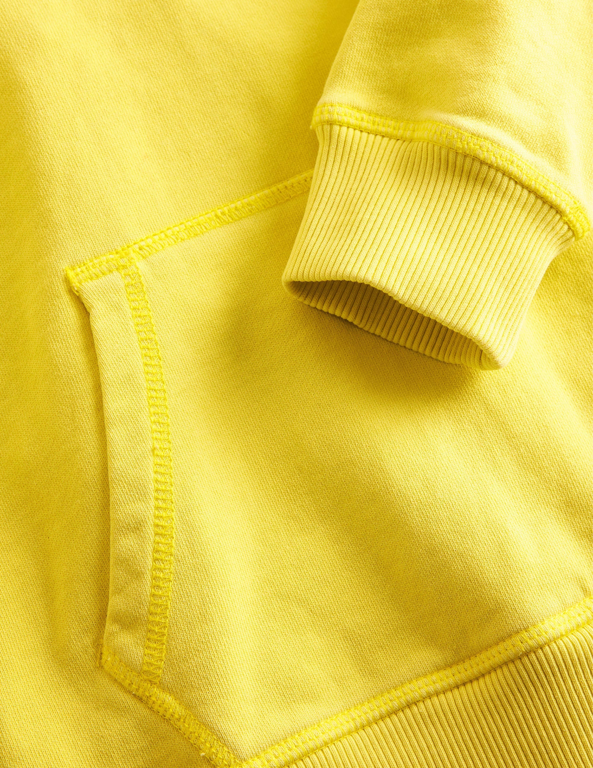 Garment Dye Hoodie-Gooseberry Yellow - Image 3