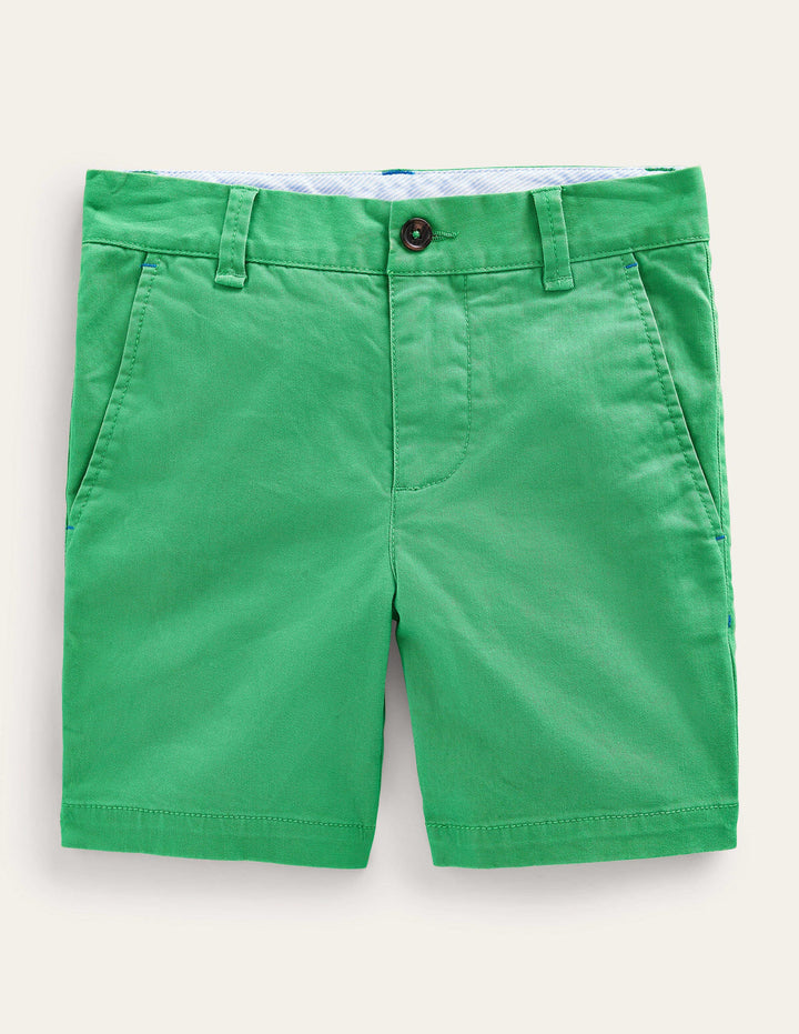 Classic Chino Shorts-Aloe Green