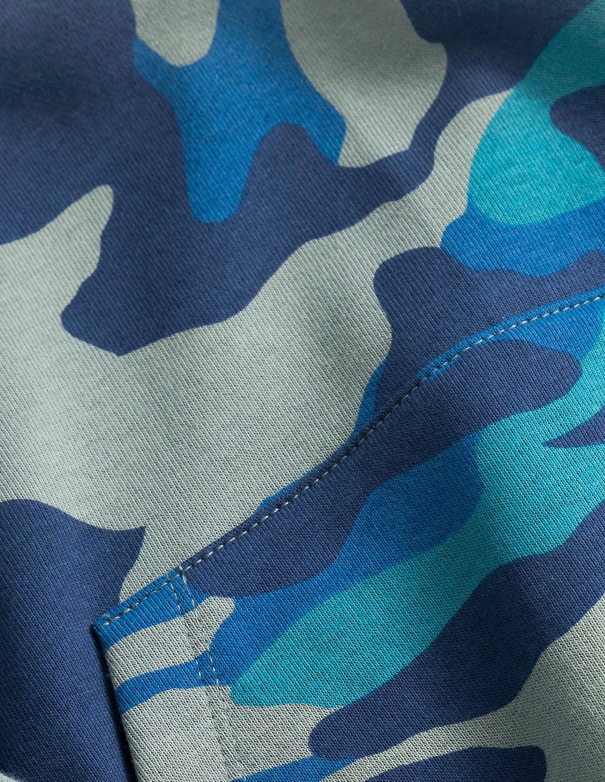 Camo Hoodie-Blue Camo-3