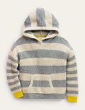 Supersoft Hoodie-Grey Marl Stripe