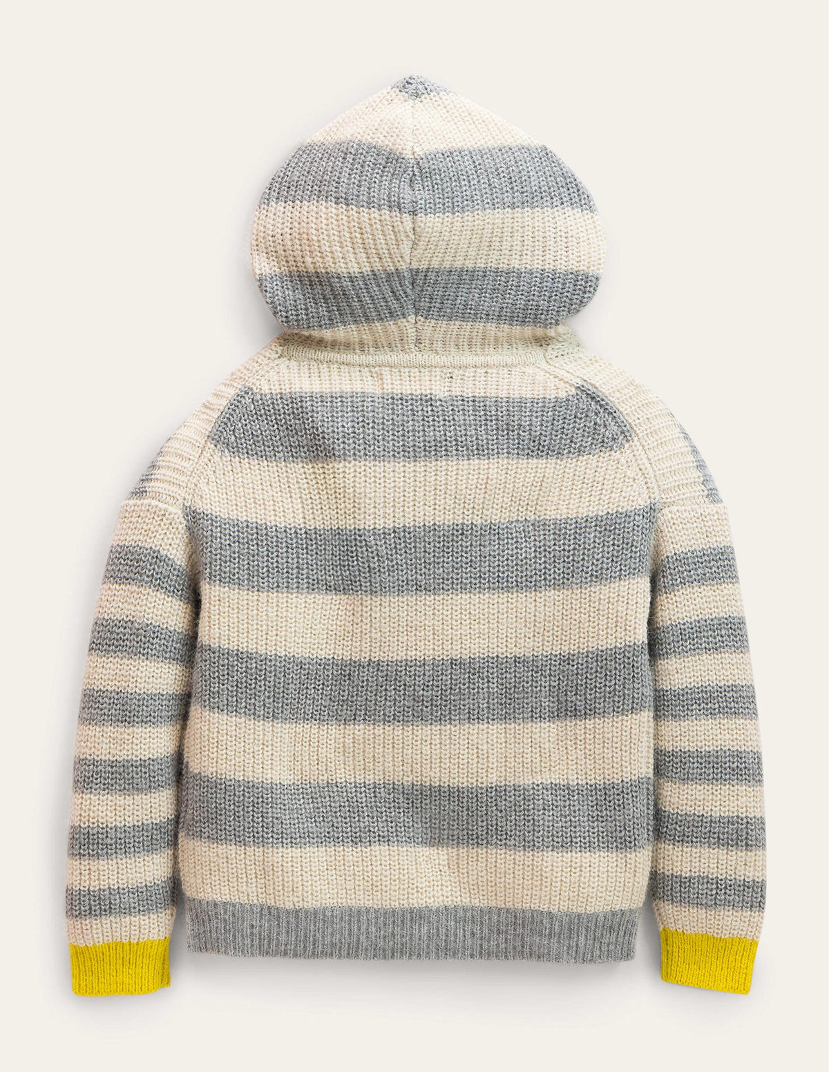 Supersoft Hoodie-Grey Marl Stripe - Image 2