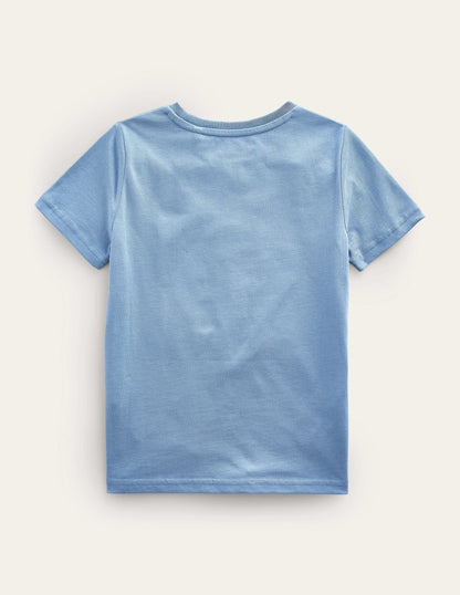 Animal Education T-shirt-Pebble Blue Insects-2