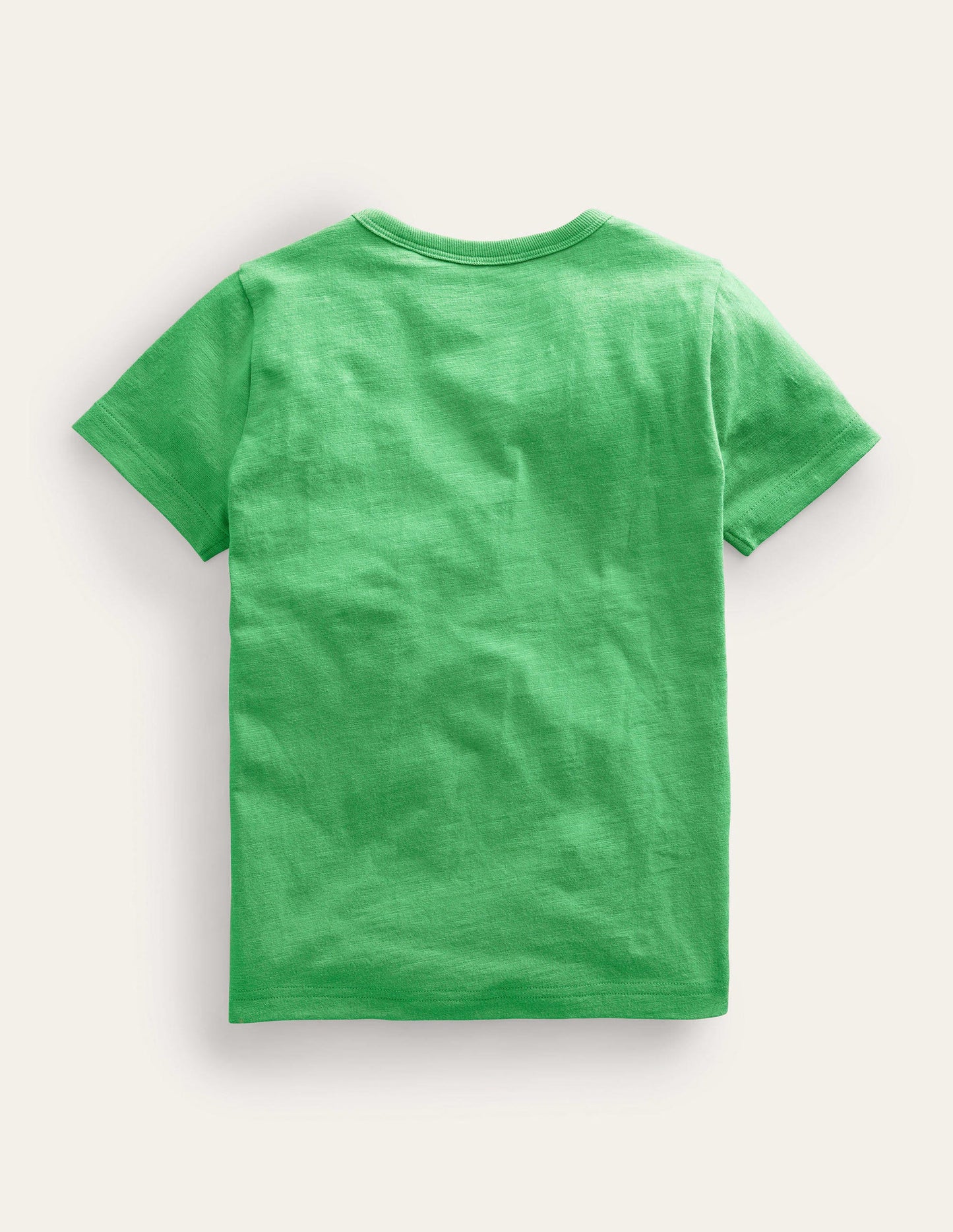 Animal Printed Cotton T-Shirt-Aloe Green Tiger