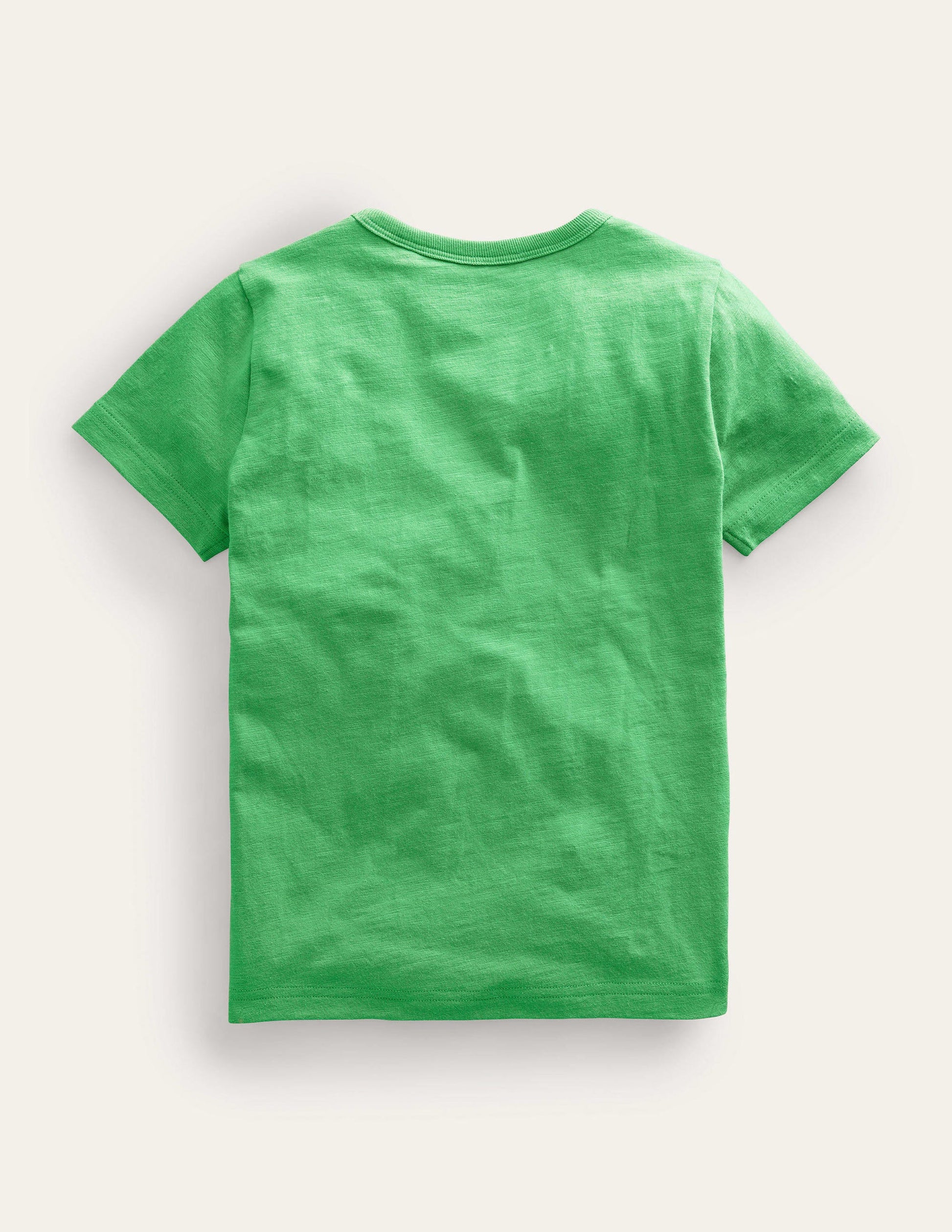 Animal Printed Cotton T-Shirt-Aloe Green Tiger-3