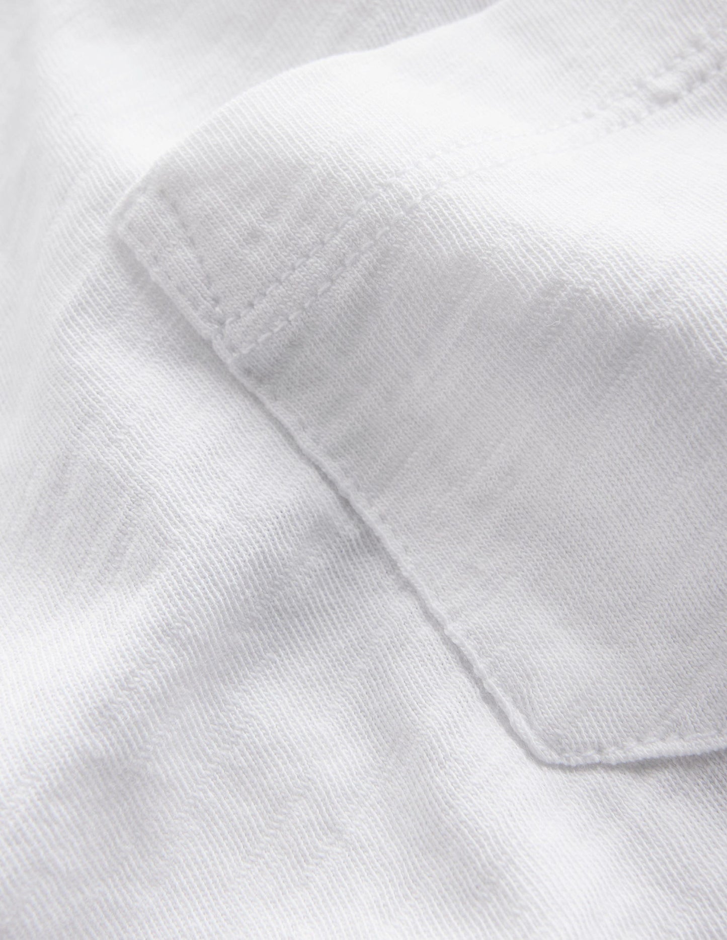 Washed Slub T-shirt-White