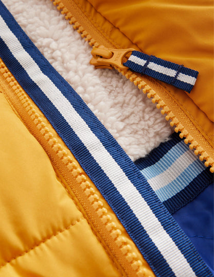 2-in-1 Padded Coat-Brioche Yellow-3