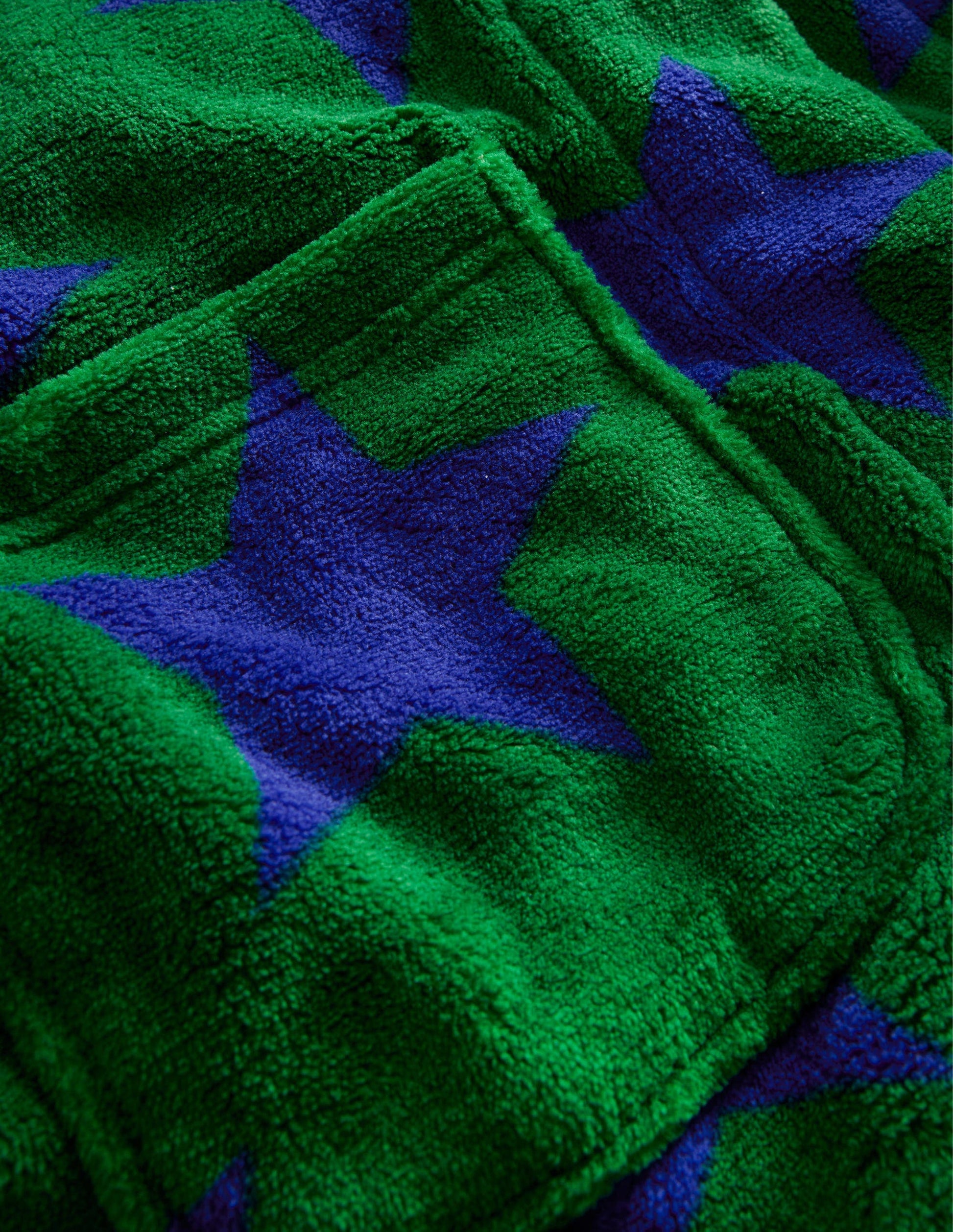 Cosy Dressing Gown-Star Print-3