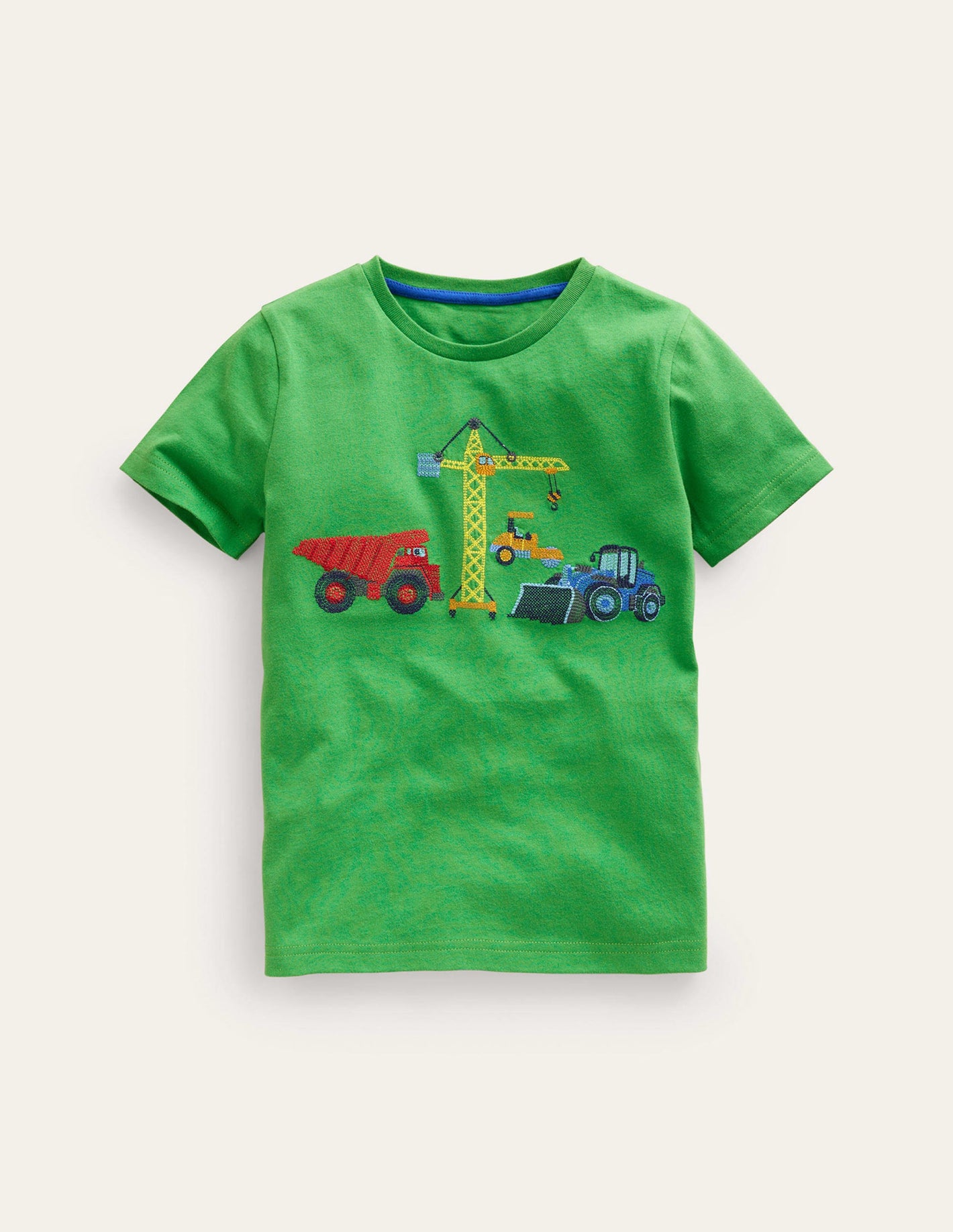 Small Superstitch T-shirt-Rosemary Green Trucks