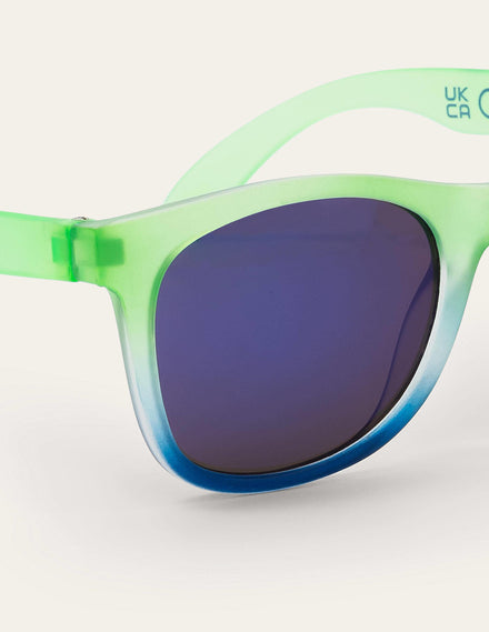 Boys Sunglasses-Blue/Green