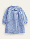 Double Sided Jersey Dress-Brunnera Butterscotch Brown