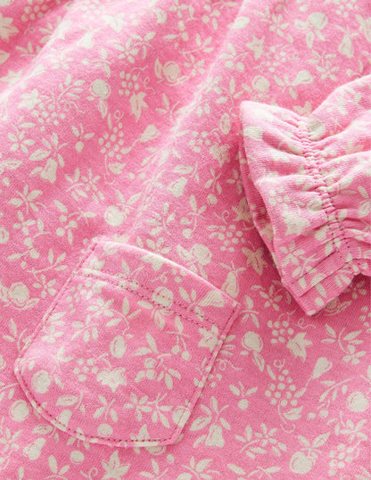 Double Sided Jersey Dress-Formica Pink Orchard-3