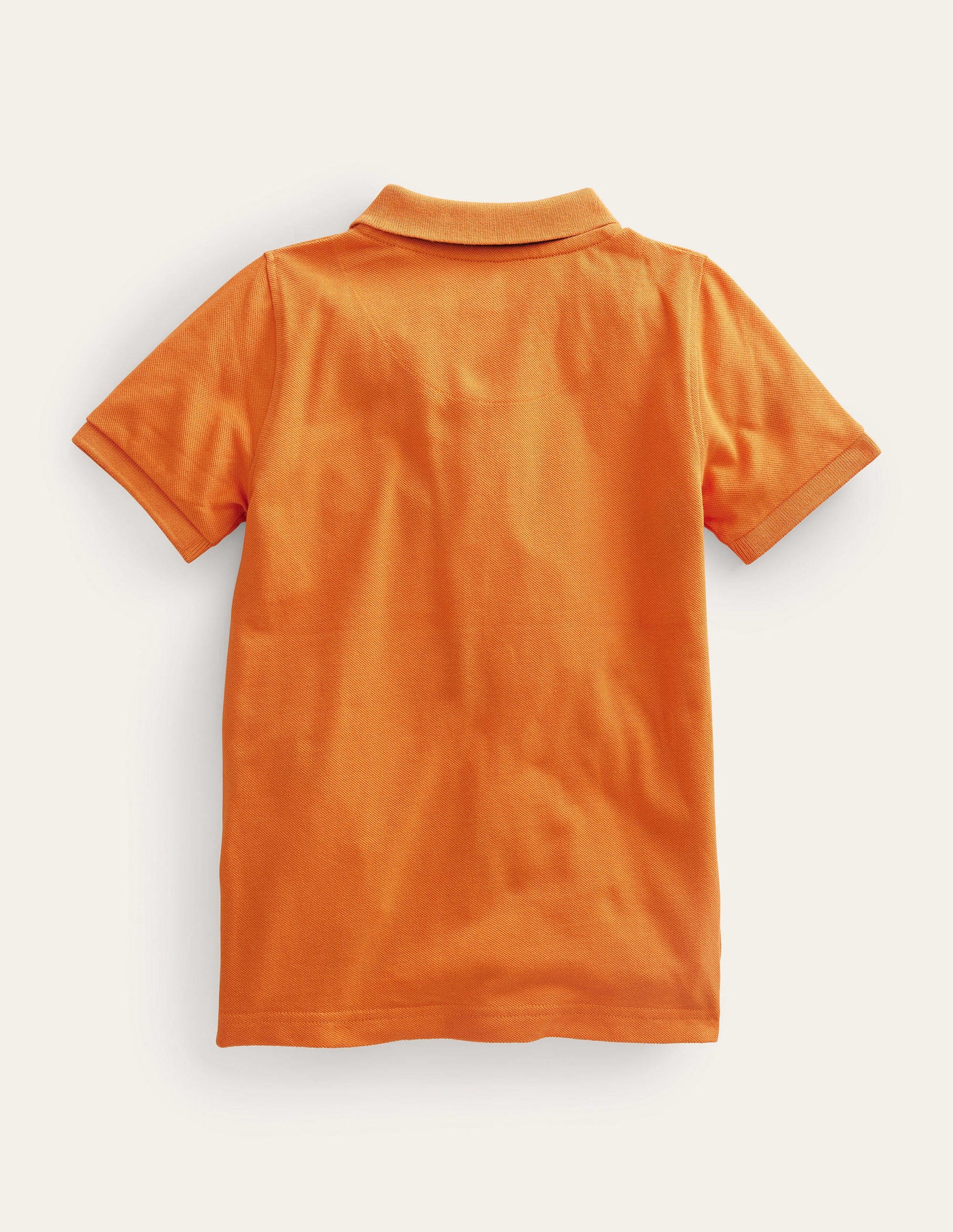Piqué Polo Shirt-Fire Opal-2