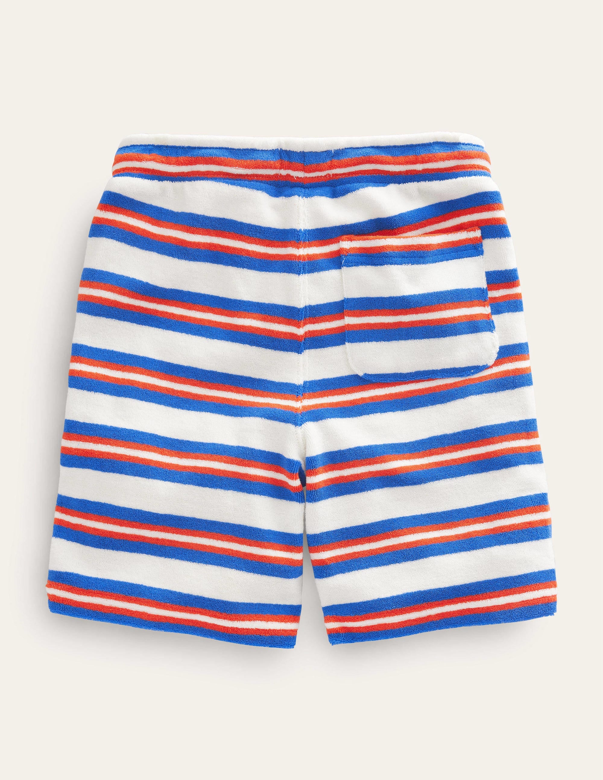Towelling Sweat Shorts-Blue/Multi - Image 2