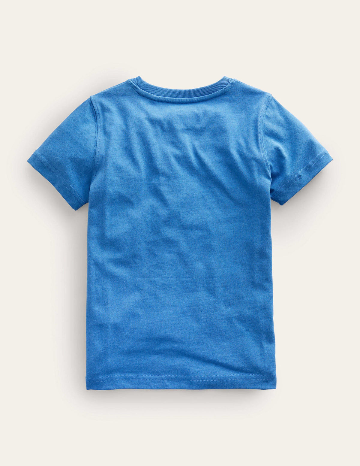 Glow Slogan T-shirt-Delft Blue Space - Image 2