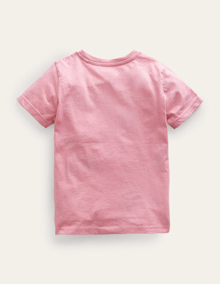 Animal Facts T-shirt-Formica Pink Thorny Devil