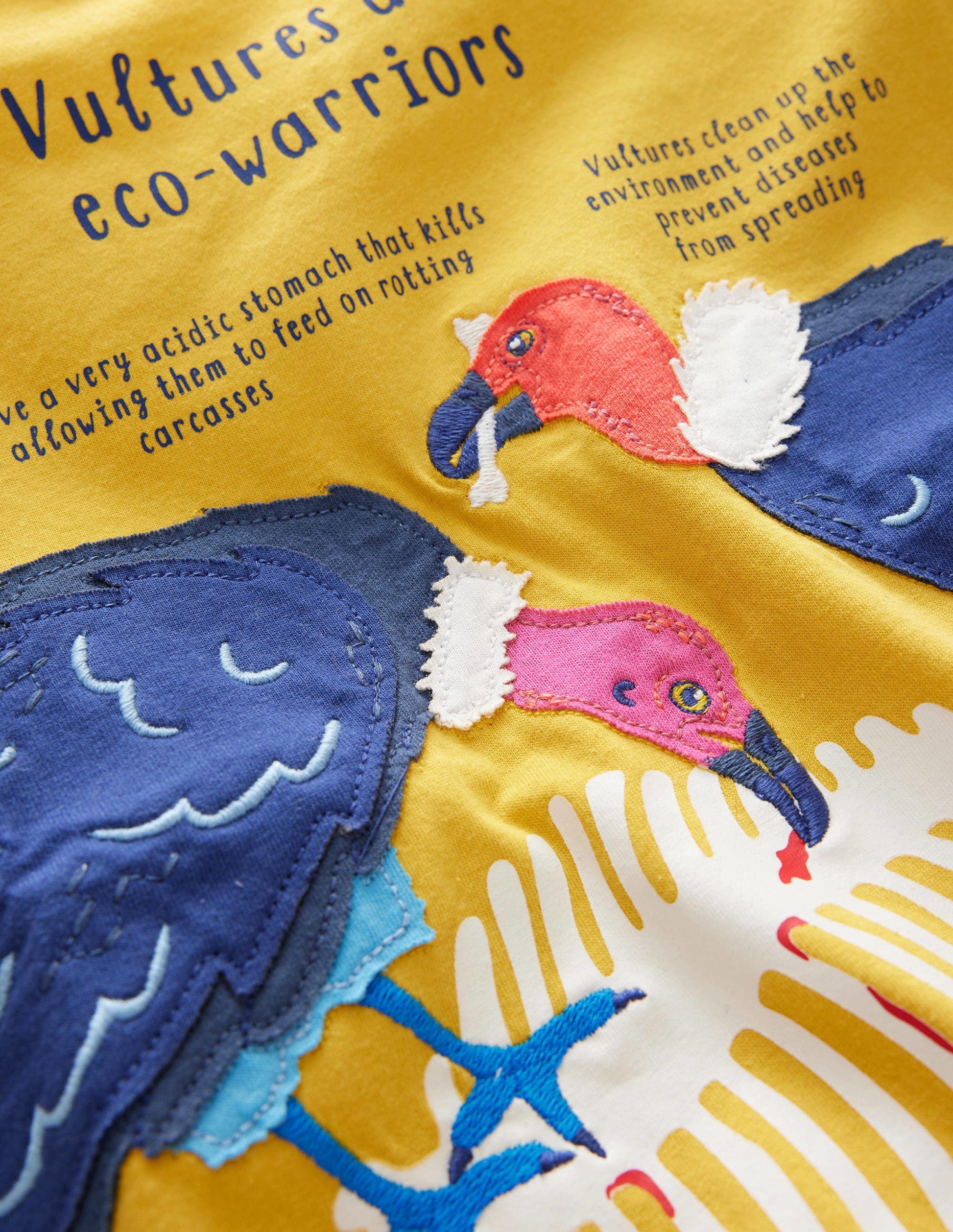 Animal Facts T-shirt-Gooseberry Vultures-3